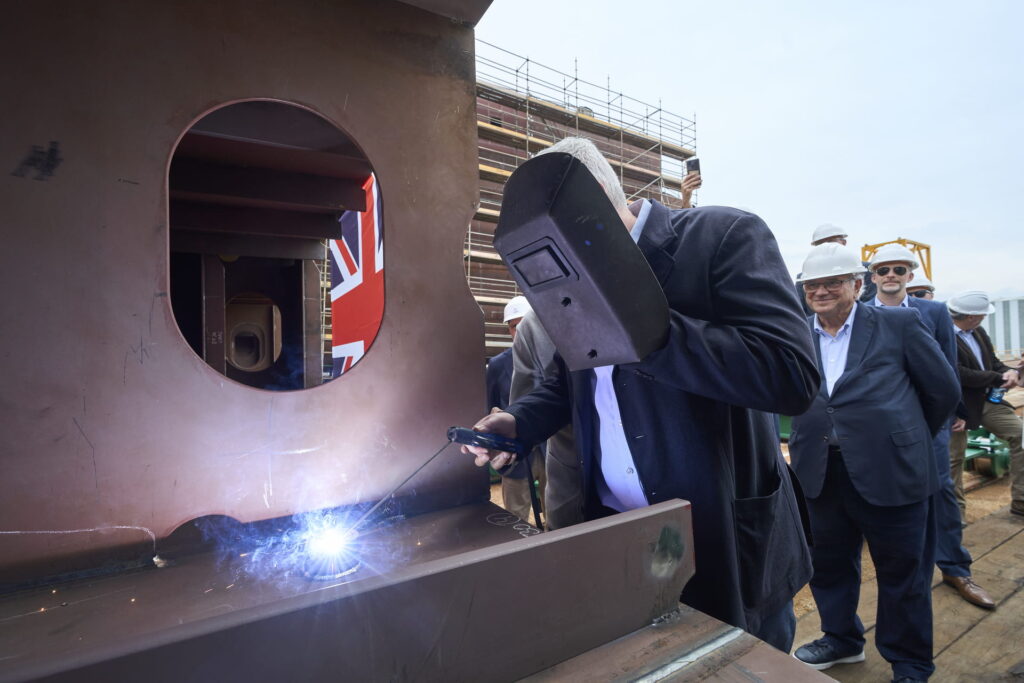 Construction Starts on ‘World’s First eCSOV’