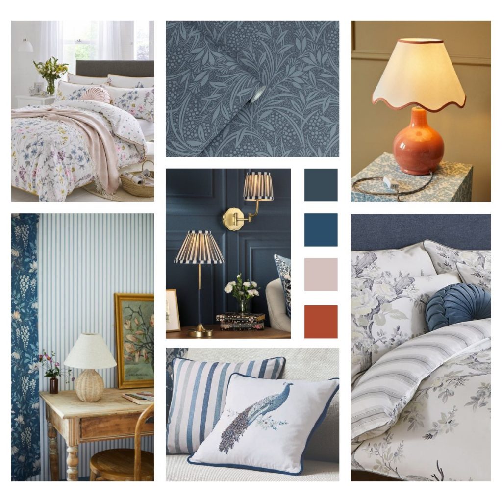 Effortlessly Pretty Bedrooms: Vintage Patterns