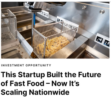Investing in Fast-Food Robotics – 2GreenEnergy.com