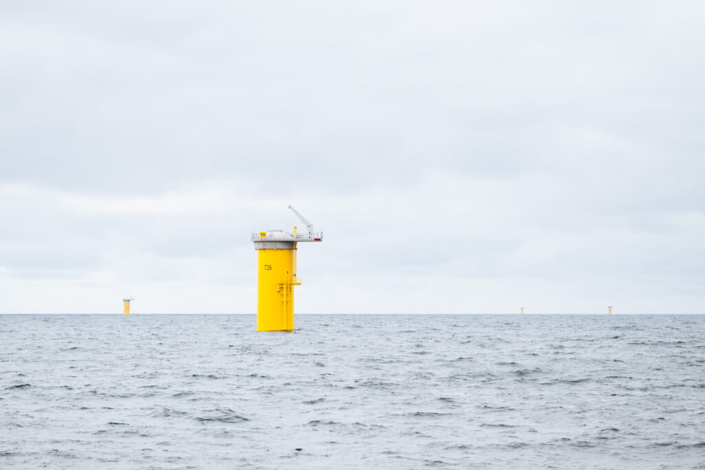 Half of Monopile Foundations In Place at Thor Offshore Wind Farm