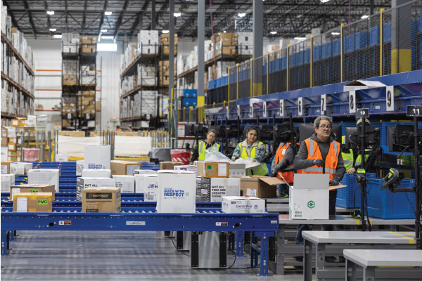 A tailored GTP order fulfillment system that tripled productivity