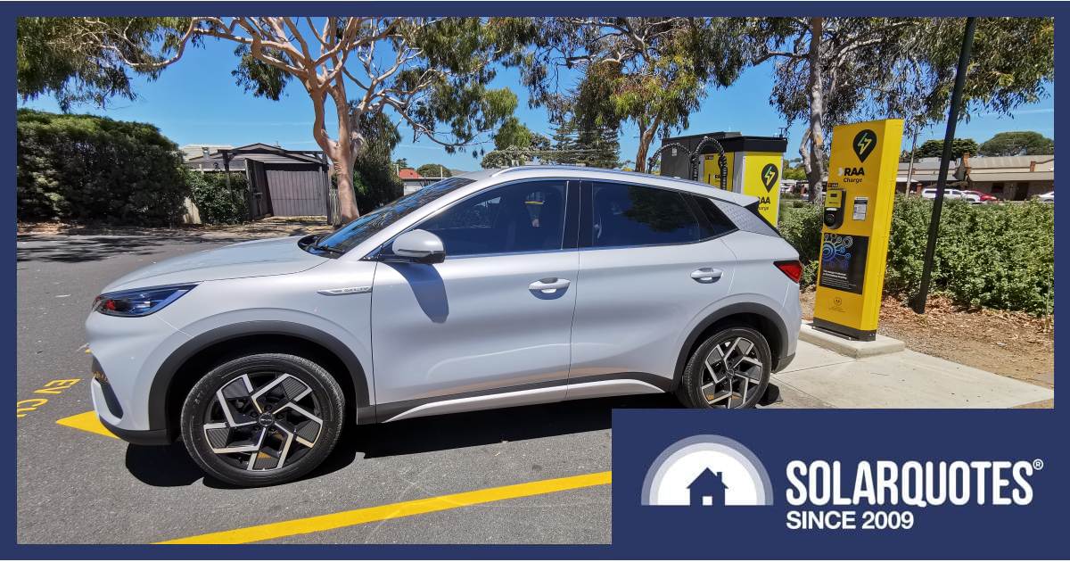 RAA’s South Australian EV Charging Network Completed