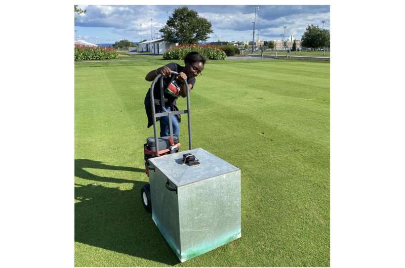 Fungicides intended to suppress turfgrass diseases may damage fairways