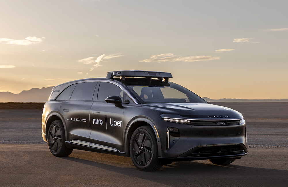 Lucid, Nuro, Uber team up on global robotaxi fleet