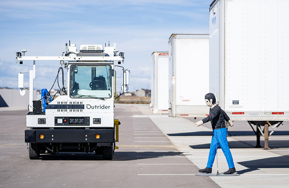 Outrider designs safety system for autonomous yard trucks